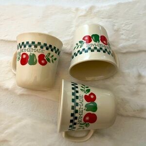 Vintage Corelle Mugs “Farm Fresh” (set of 3)